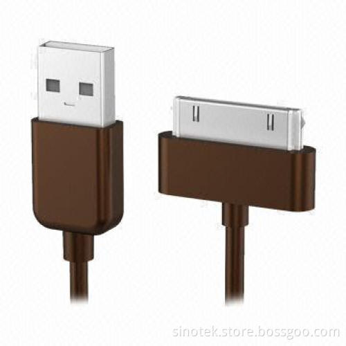 USB Data Transfer and Charger Cables, Supports Apple's iPhone/iPod
